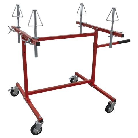 Alloy Wheel Repair/Painting Stand 4 Wheel Capacity