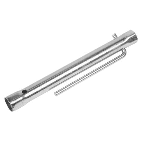 Long Reach Double End Spark Plug Box Spanner with L-Bar 16/18mm