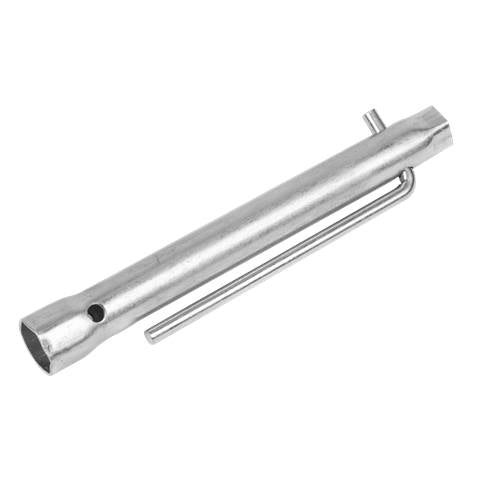 Long Reach Double End Spark Plug Box Spanner with L-Bar 14/16mm