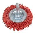 50mm Nylon Filament Circular Brush with 6mm Shaft