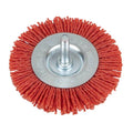 75mm Nylon Filament Circular Brush with 6mm Shaft