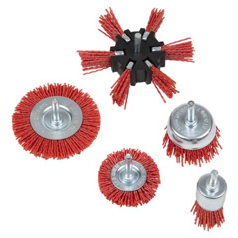Nylon Filament 5pc Brush Set