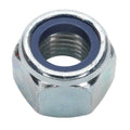 Zinc Plated Nylon Locknut M16, DIN 982 - Pack of 25