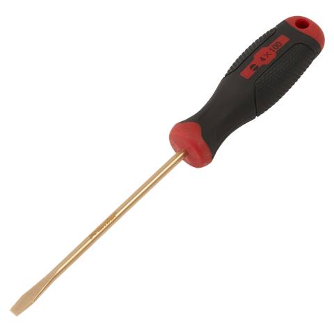Screwdriver Slotted 4 x 100mm - Non-Sparking