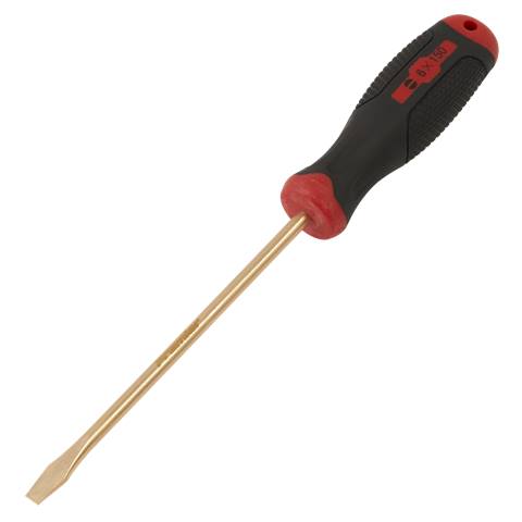 Non-Sparking Slotted Screwdriver 6 x 150mm