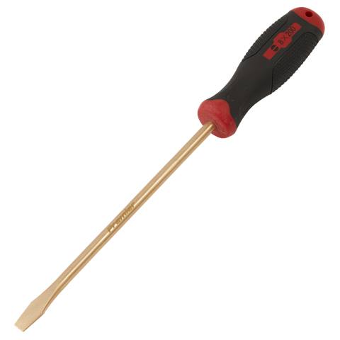 Screwdriver Slotted 8 x 200mm - Non-Sparking