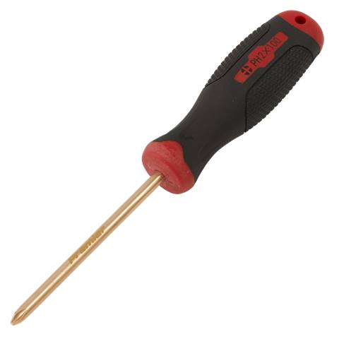Screwdriver Phillips #2 x 100mm - Non-Sparking
