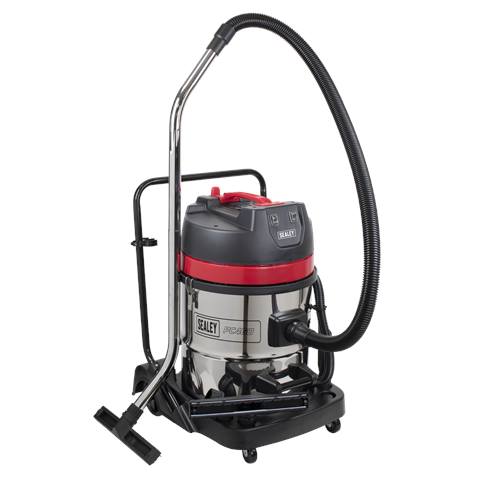 60L Vacuum Cleaner Wet & Dry with Stainless Steel Drum 2400W/230V