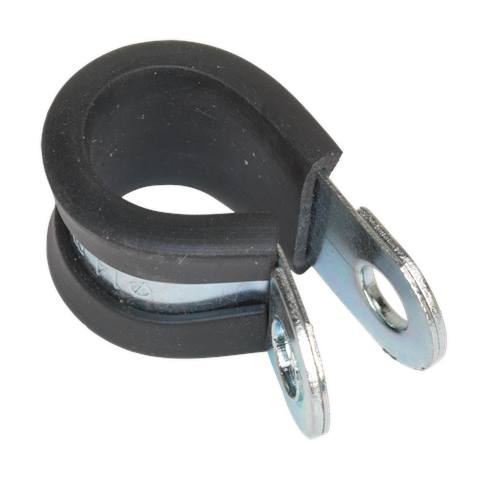 Rubber Lined P-Clip 12/13mm - Pack of 25