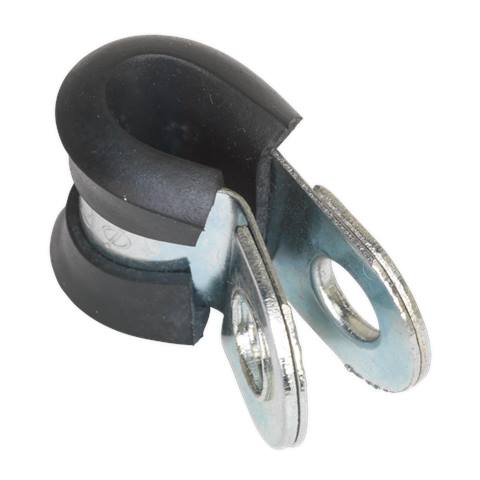 Rubber Lined P-Clip 6mm - Pack of 25