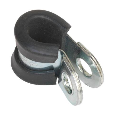 Rubber Lined P-Clip 8mm - Pack of 25
