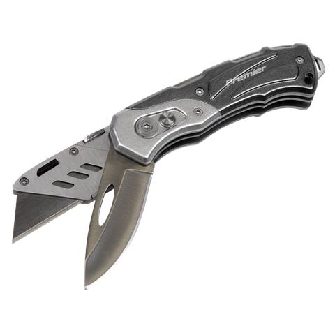 Premier Locking Pocket Knife Twin-Blade