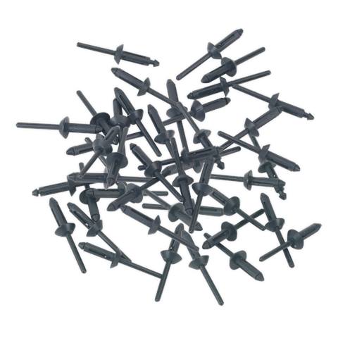 Plastic Rivet 5 x 15.8mm - Pack of 50