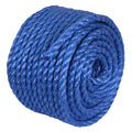 10mm x 30m Polypropylene Split Film Twisted Rope, Blue