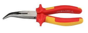 VDE 1000V 45º Long Nose Pliers - 8 Inch