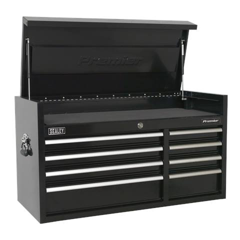 Premier™ Heavy-Duty Extra-Wide Topchest 8 Drawer 1040mm - Black