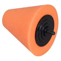 Buffing & Polishing Foam Cone - Orange/Firm