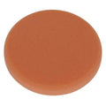 Hook-and-Loop Buffing & Polishing Foam Head 150 x 25mm - Orange/Firm