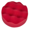 Hook-and-Loop Buffing & Polishing Foam Head 80 x 25mm - Red/Ultra-Soft
