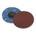 75mm Quick Change Sanding Disc 120Grit - Pack of 10