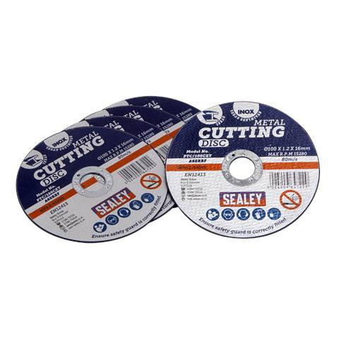 100 x 1.2mm Cutting Disc 16mm Bore - Pack of 5