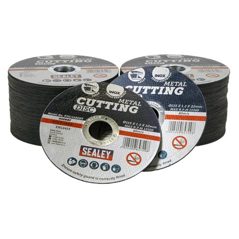 115 x 1.2mm Cutting Disc 22mm Bore - Pack of 100