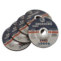 115 x 6mm Grinding Disc 22mm Bore - Pack of 5