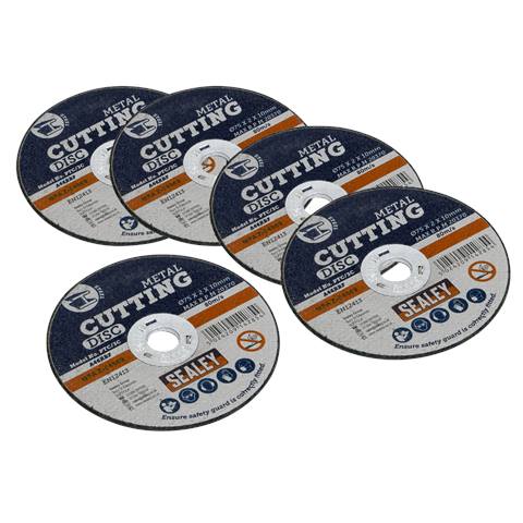 75 x 2mm Cutting Disc 10mm Bore - Pack of 5
