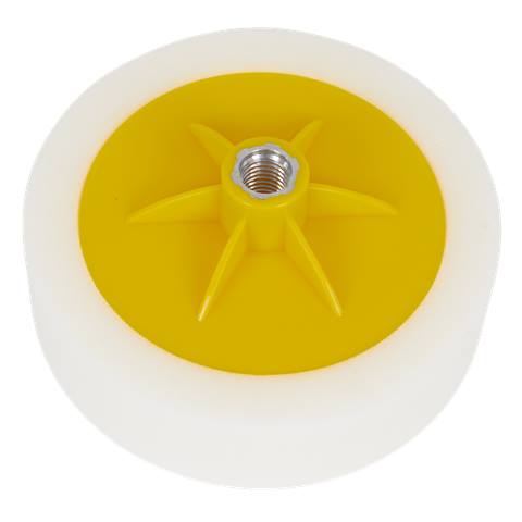 150 x 50mm Buffing & Polishing Foam Head 5/8"UNC - White/Dense