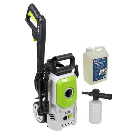 Pressure Washer with Snow Foam 100bar 390L/hr