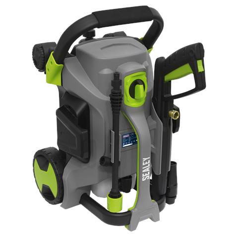 Pull-Along Pressure Washer with TSS 140bar 1800W/230V