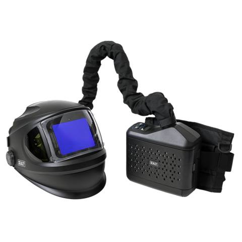 Auto Darkening Welding Helmet with TH3 Powered Air Purifying Respirator (PAPR)
