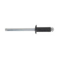 Aluminium Standard Flange Rivet 3.2 x 8mm, Black - Pack of 200