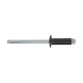 Aluminium Standard Flange Rivet 4 x 10mm, Black - Pack of 200