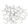 Wave Staple 0.8mm - Pack of 100