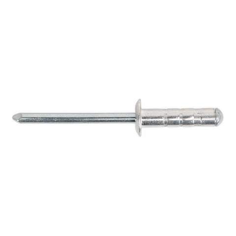 Aluminium Multi-Grip Standard Flange Rivet 4 x 12mm - Pack of 200