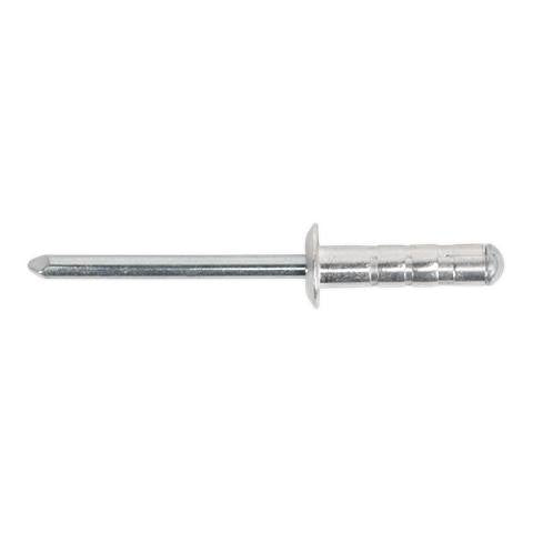 Aluminium Multi-Grip Standard Flange Rivet 4.8 x 13mm - Pack of 200