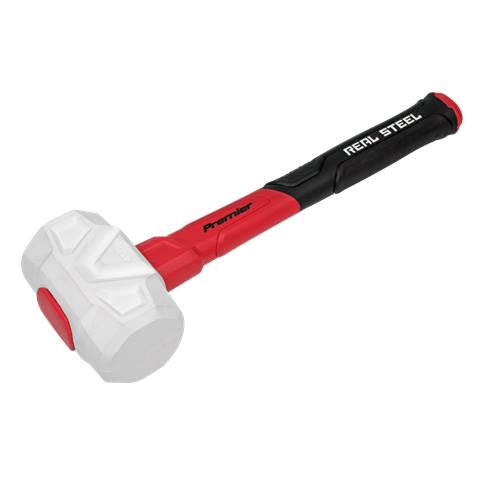 Premier Rubber Mallet with Fibreglass Shaft & Graphite Core 16oz