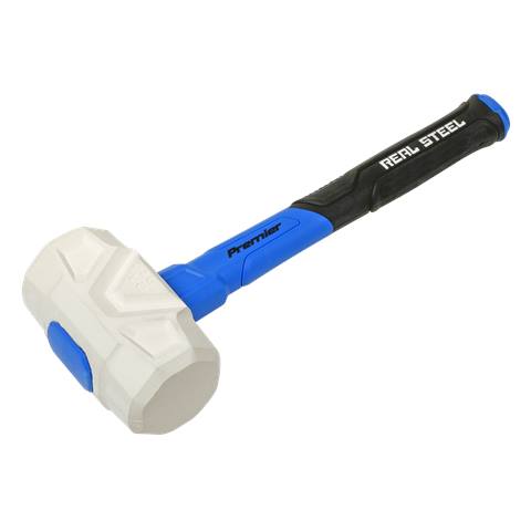 Premier Rubber Mallet with Fibreglass Shaft & Graphite Core 24oz