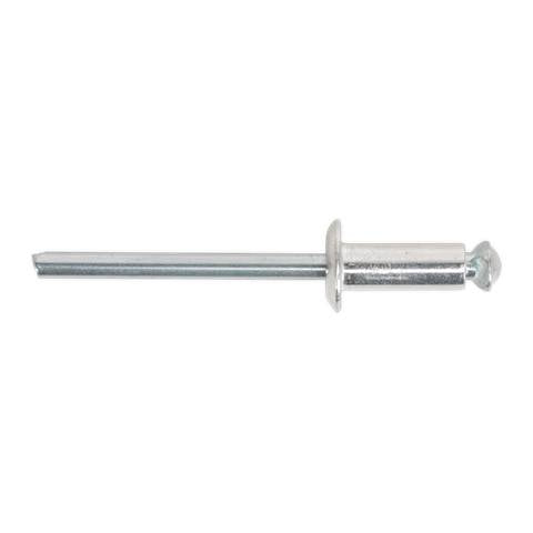 Aluminium Peel Back Standard Flange Rivet 4.8 x 12mm - Pack of 200