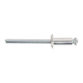 Aluminium Peel Back Standard Flange Rivet 4.8 x 12mm - Pack of 200