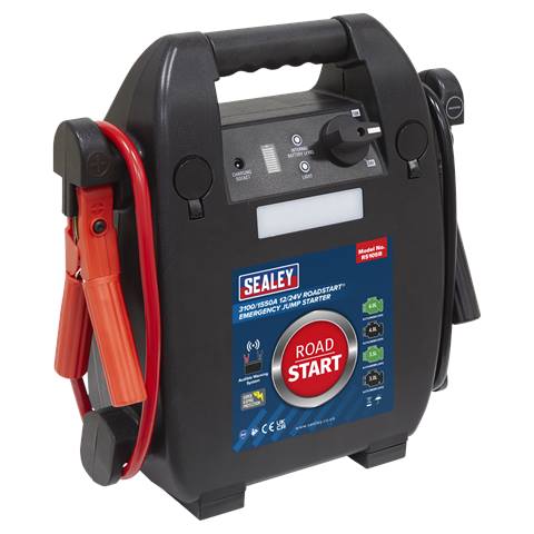 RoadStart® 12/24V Emergency 8-Cylinder Jump Starter 6L