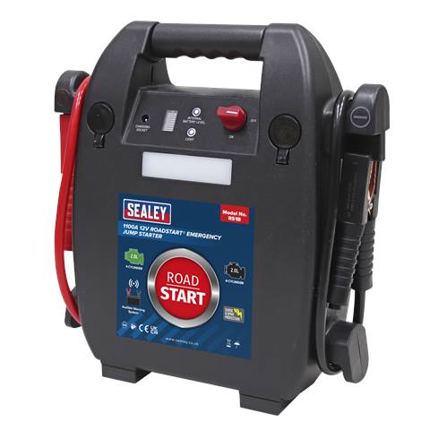 RoadStart® 12V Emergency 4-Cylinder Jump Starter 2L