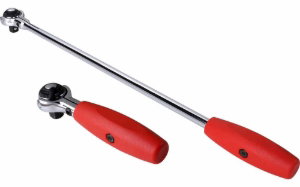2pc 3/8" Folding/Swivel ratchet handle set