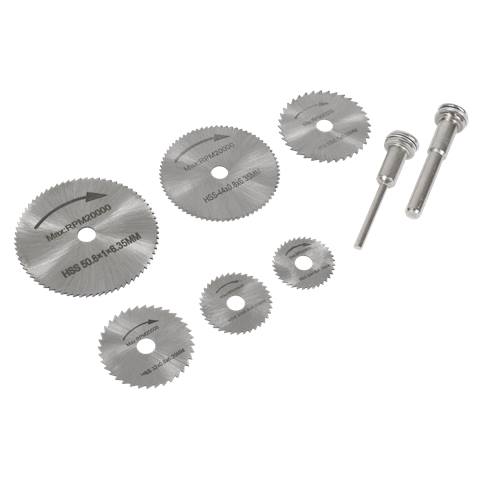 Rotary Drill Saw Blade Set 8pc