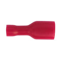 Fully Insulated Female Terminal 6.3mm, Red - Pack of 100