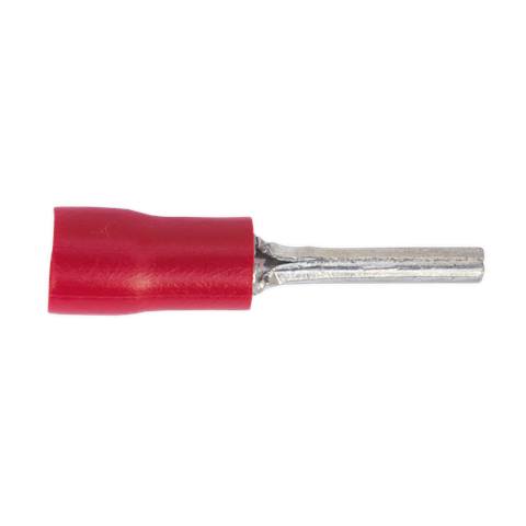 Easy-Entry Pin Terminal 12 x 1.9mm, Red - Pack of 100