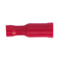 Female Socket Terminal 4mm, Red - Pack of 100
