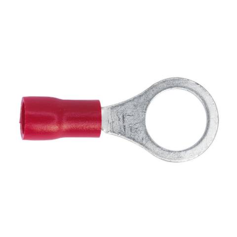 Easy-Entry Ring Terminal 8.4mm (5/16"), Red - Pack of 100