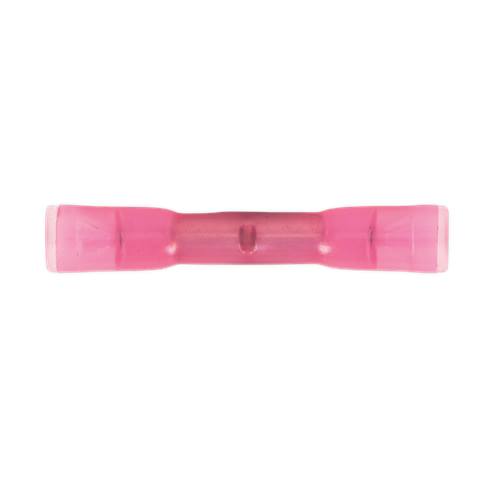 Cold Seal Butt Connector 4.3mm, Red - Pack of 10